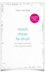 Nooit meer te druk-framed