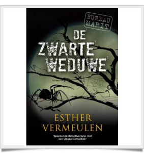 De zwarte weduwe-framed